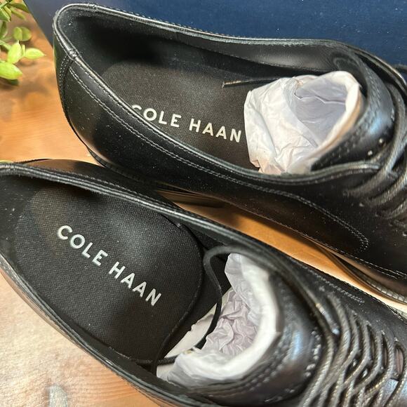 Cole Haan Men's Modern Essentials Leather Plain Toe Oxfords Size 13 - Picture 4 of 8